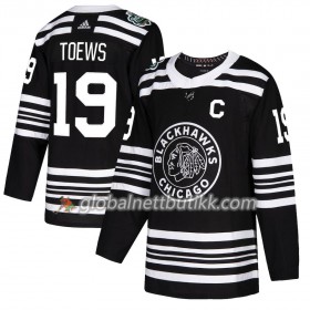 Chicago Blackhawks Hockeydrakt Jonathan Toews 19 2019 Winter Classic Svart Adidas Authentic - Herre